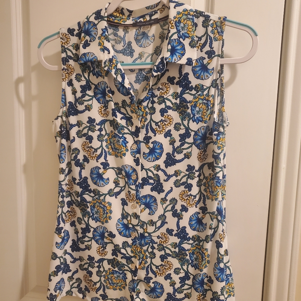 Tommy hilfiger pattern blouse